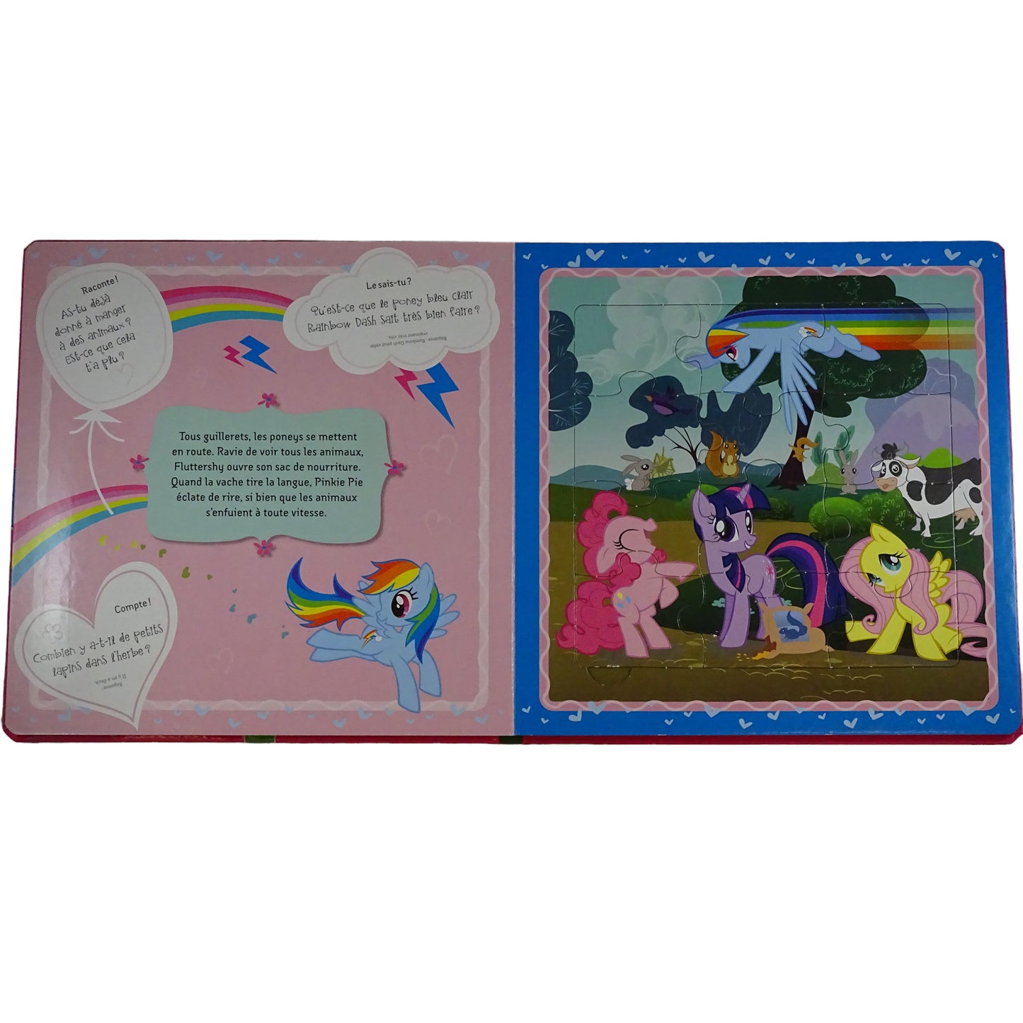 Puzzle My Little Pony d'occasion HASBRO - Dès 3 ans | Lutin Vert