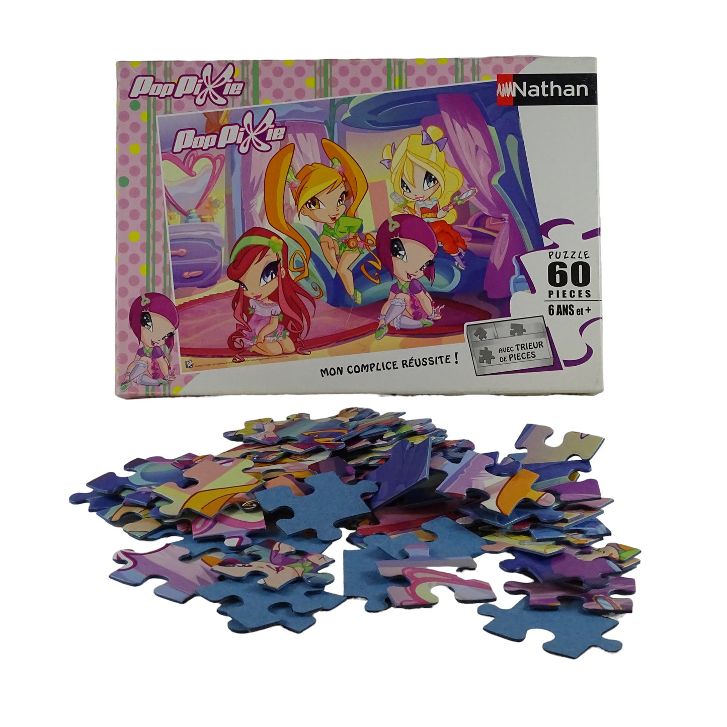 Puzzle Pop Pixie 60pcs. d'occasion NATHAN - Dès 6 ans | Lutin Vert