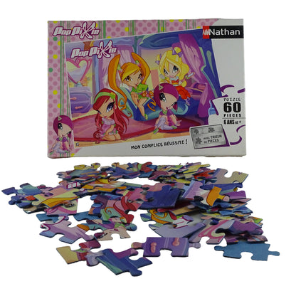 Puzzle Pop Pixie 60pcs. d'occasion NATHAN - Dès 6 ans | Lutin Vert