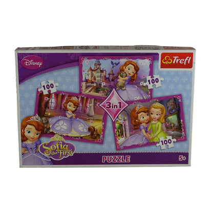 3 Puzzle de 100 pcs Sofia the First. d'occasion DISNEY  - Dès 5 ans | Lutin Vert