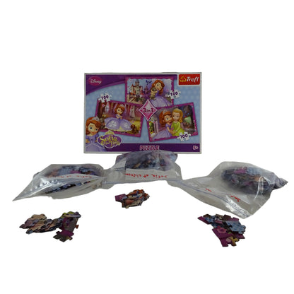 3 Puzzle de 100 pcs Sofia the First. d'occasion DISNEY  - Dès 5 ans | Lutin Vert