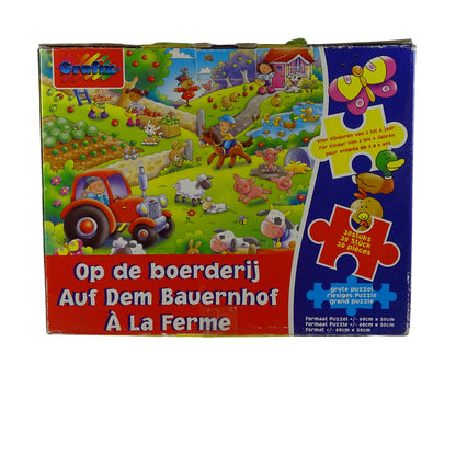 Puzzle A la ferme 30 pièces  d'occasion GRAFIX - Dès 3 ans | Lutin Vert