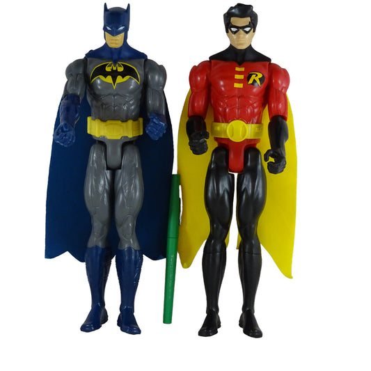 Figurine Batman & Robin 30cm d'occasion MATTEL - Dès 3 ans | Lutin Vert