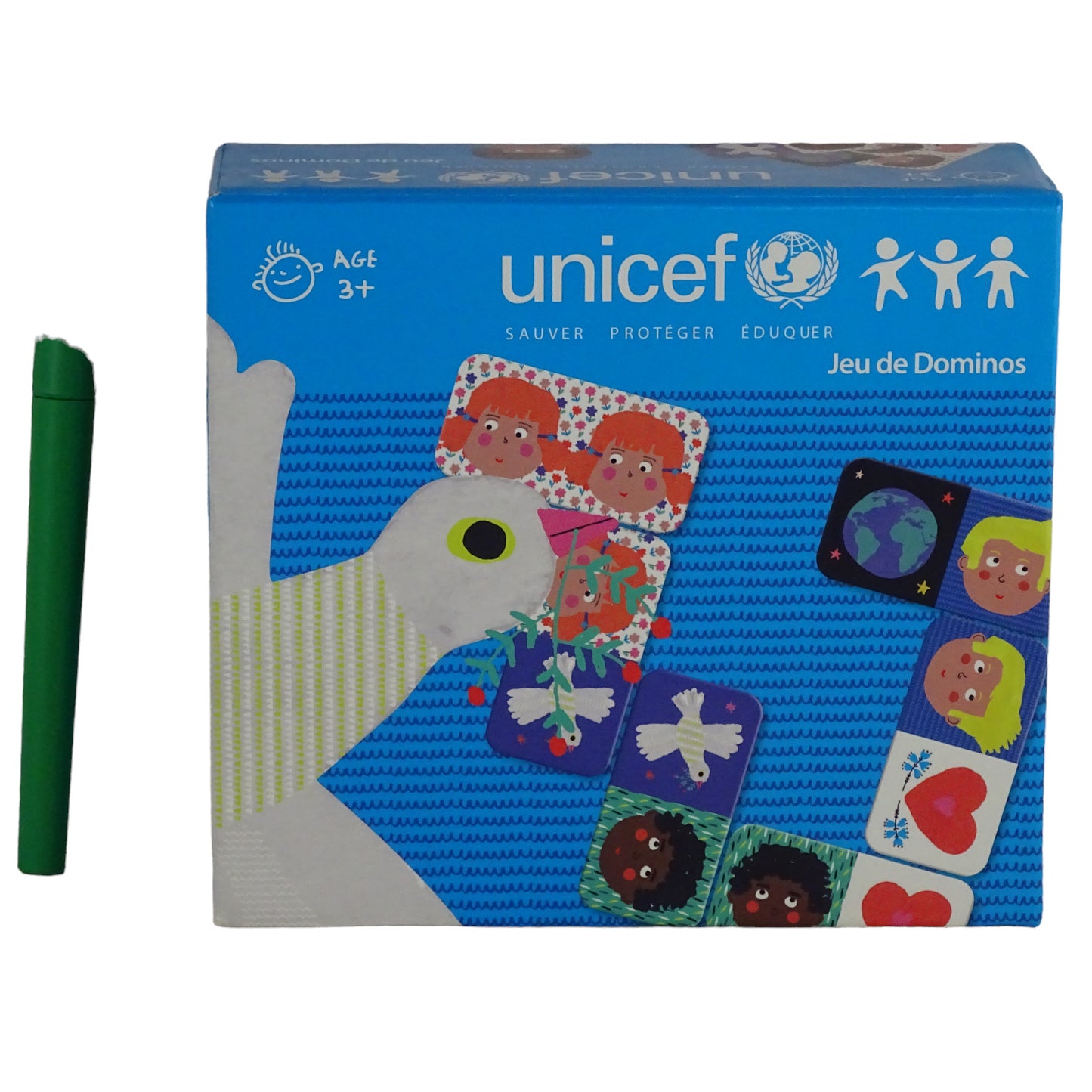 Jeu de dominos unicef d'occasion  - Dès 3 ans | Lutin Vert