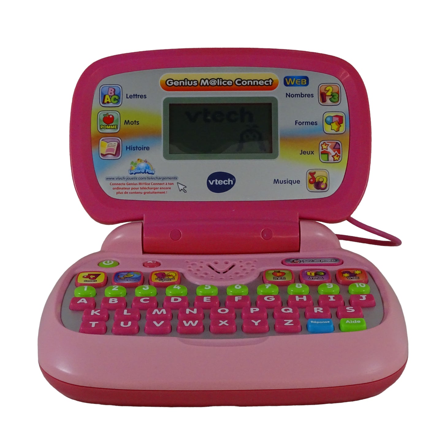 Ordinateur éducatif rose d'occasion VTECH - Dès 6 ans | Lutin Vert