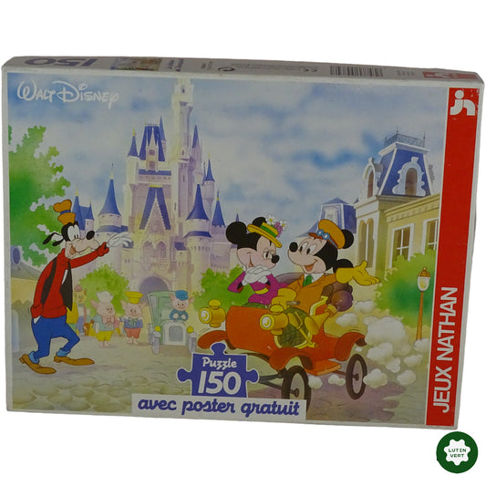 Puzzle Le Chateau de Disneyland d'occasion NATHAN - Dès 7 ans | Lutin Vert Ref 6367