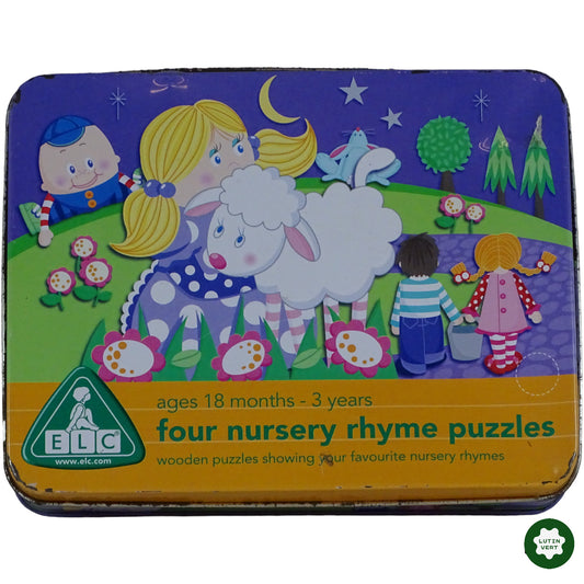 4 Puzzles pour bébés d'occasion E.L.C - Dès 2 ans | Lutin Vert Ref 6525