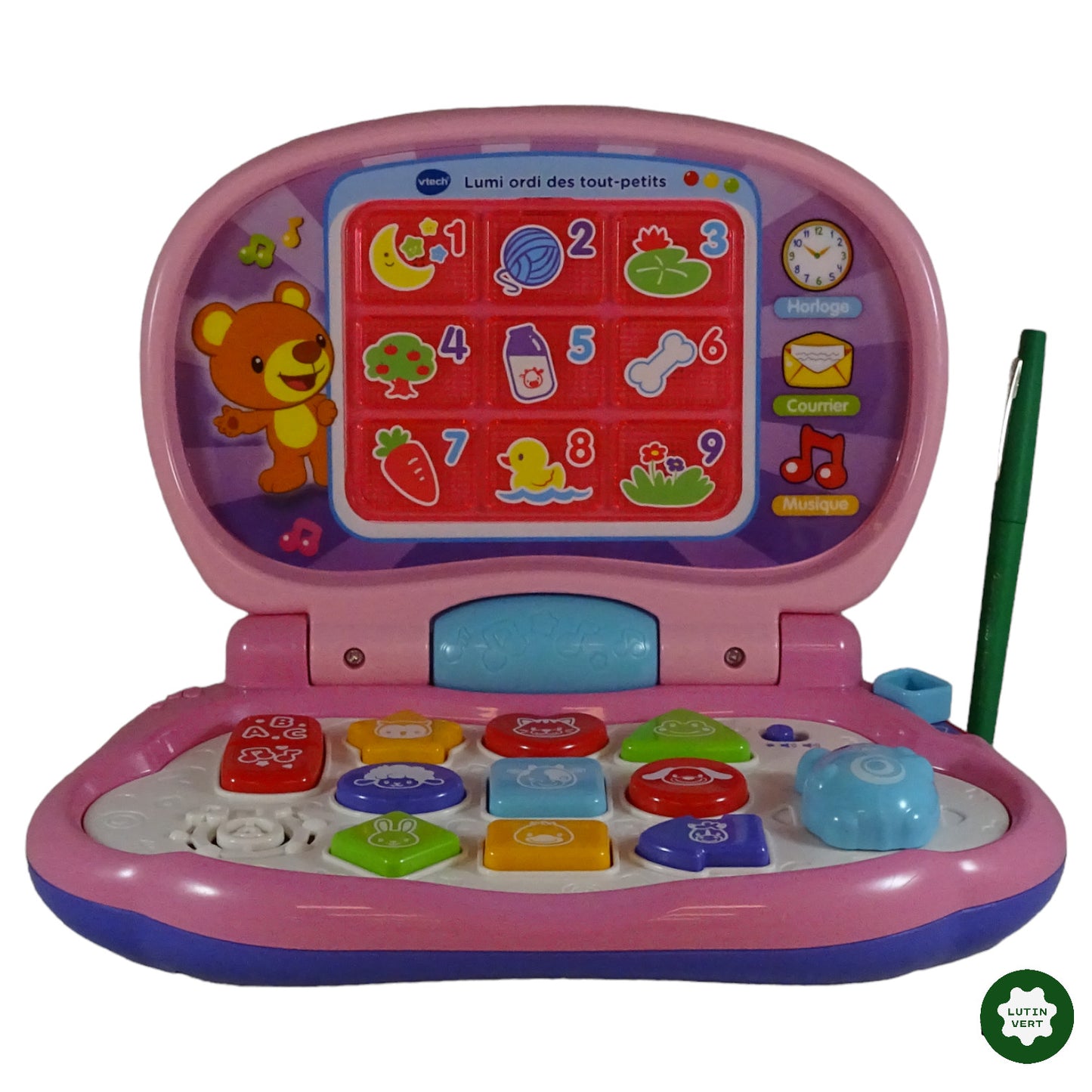 LumiOrdo Tout-petits d'occasion VTECH - Dès 4 ans | Lutin Vert Ref 6489