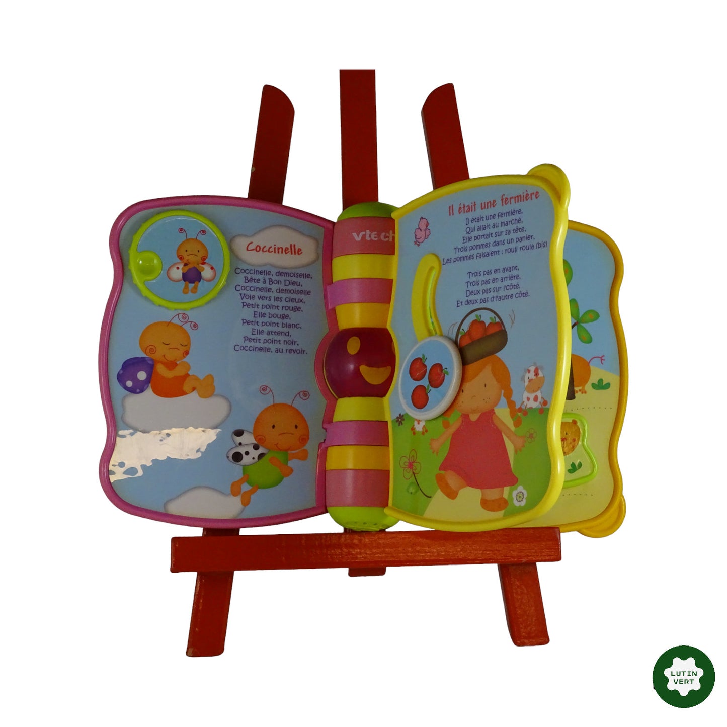 Mon livre super enchanté d'occasion VTECH - Dès 2 ans | Lutin Vert Ref 6606