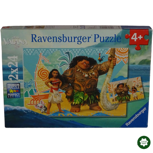 Puzzle Vaiana Disney d'occasion RAVENSBURGER - Dès 4 ans | Lutin Vert Ref 6674