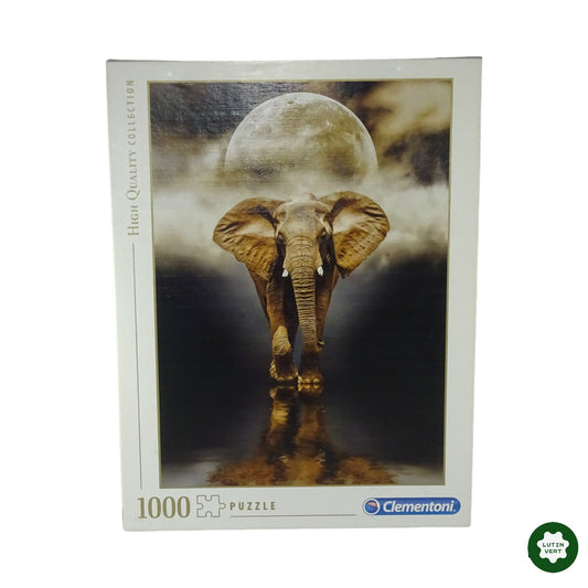 Puzzle 1000pcs l’Elephant d'occasion CLEMENTONI - Dès 15 ans | Ref 6876