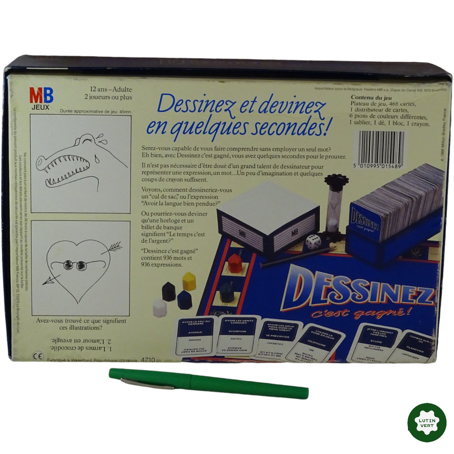 Dessinez, c’est gagné ! d'occasion MB JEUX - Dès 12 ans | Ref 6882