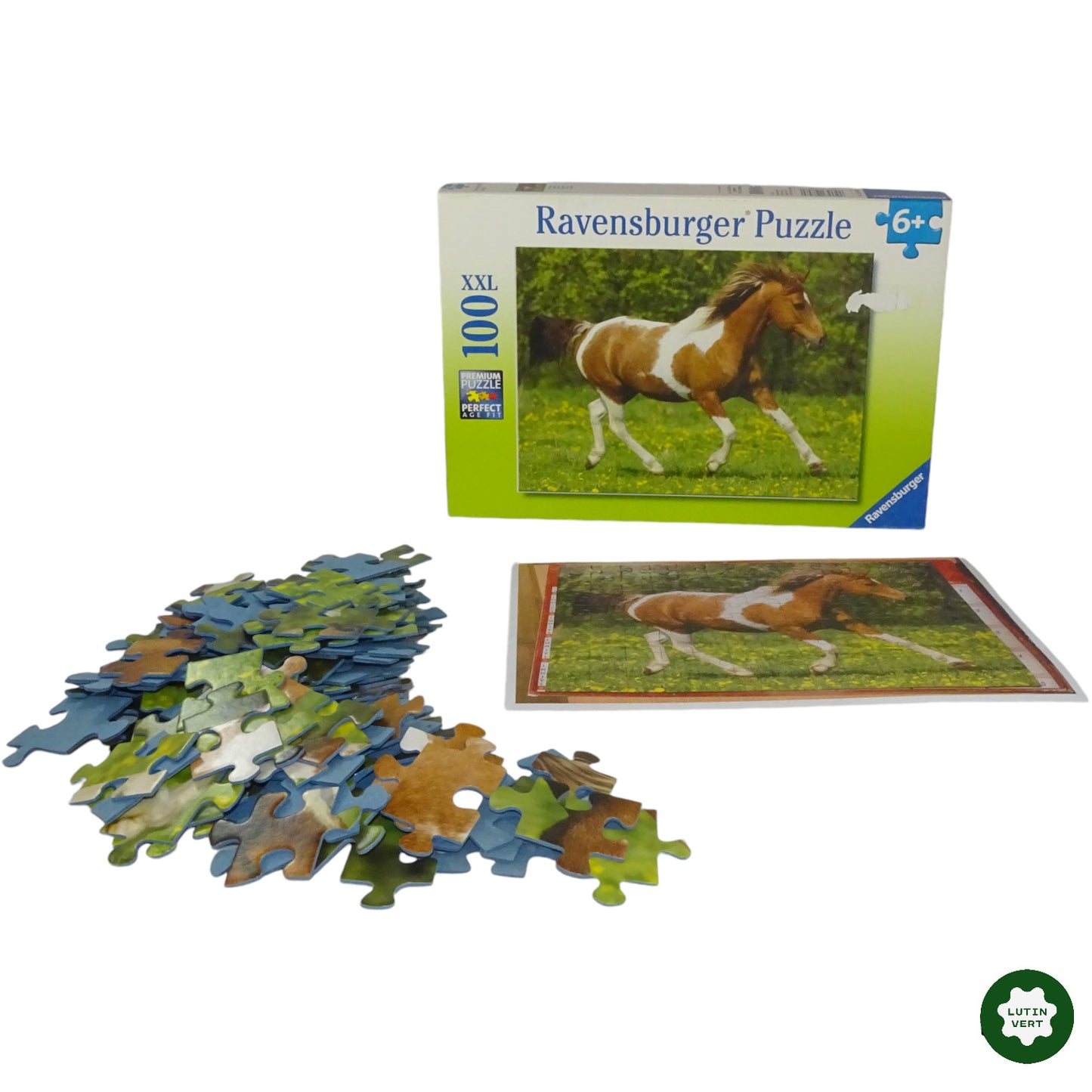 Puzzle 100 pcs Cheval Spieleverlag d'occasion RAVENSBURGER - Dès 6 ans | Ref 6716