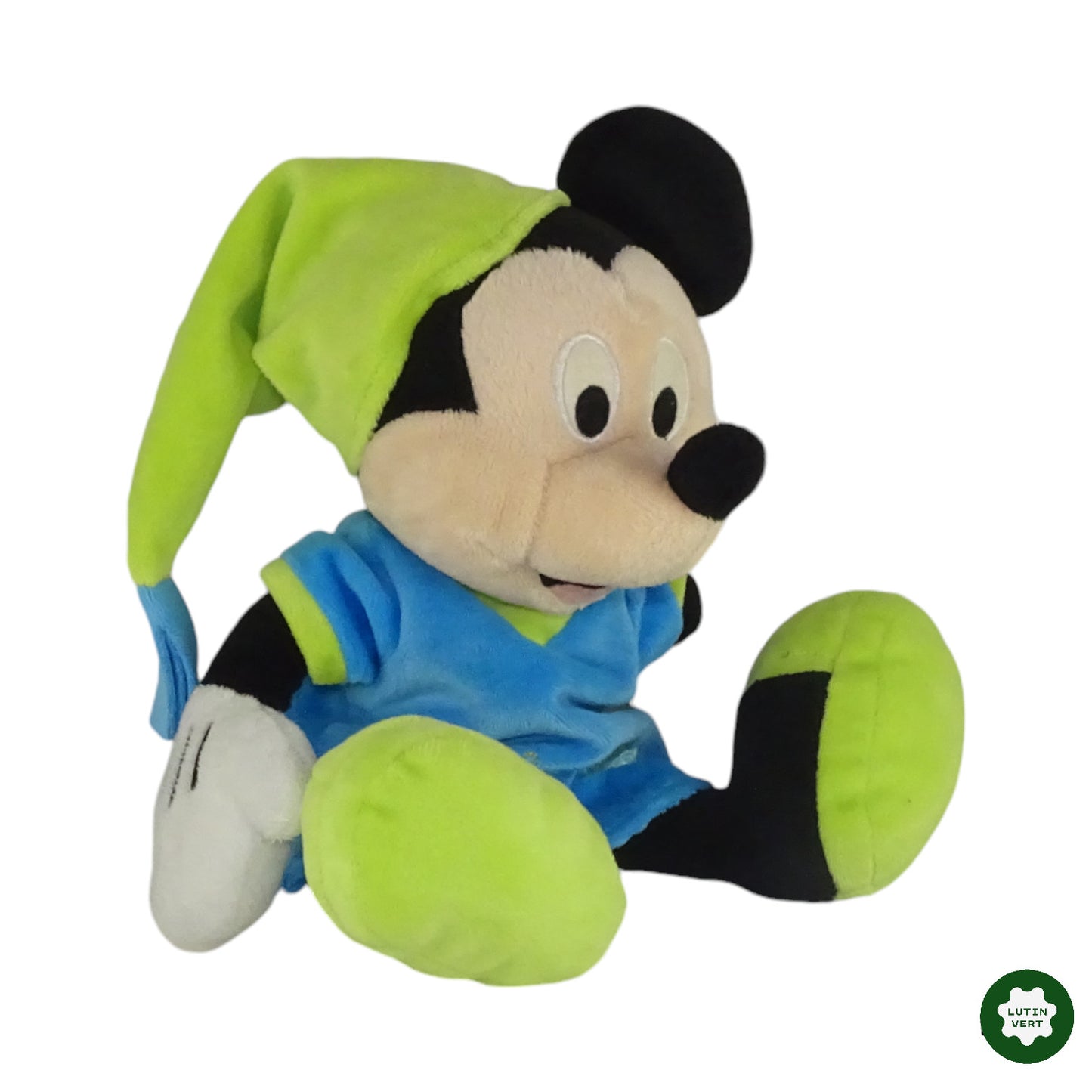 Peluche Mickey Bonnet de Nuit 30 cm d'occasion DISNEY  - Dès 2 ans | Ref 7100