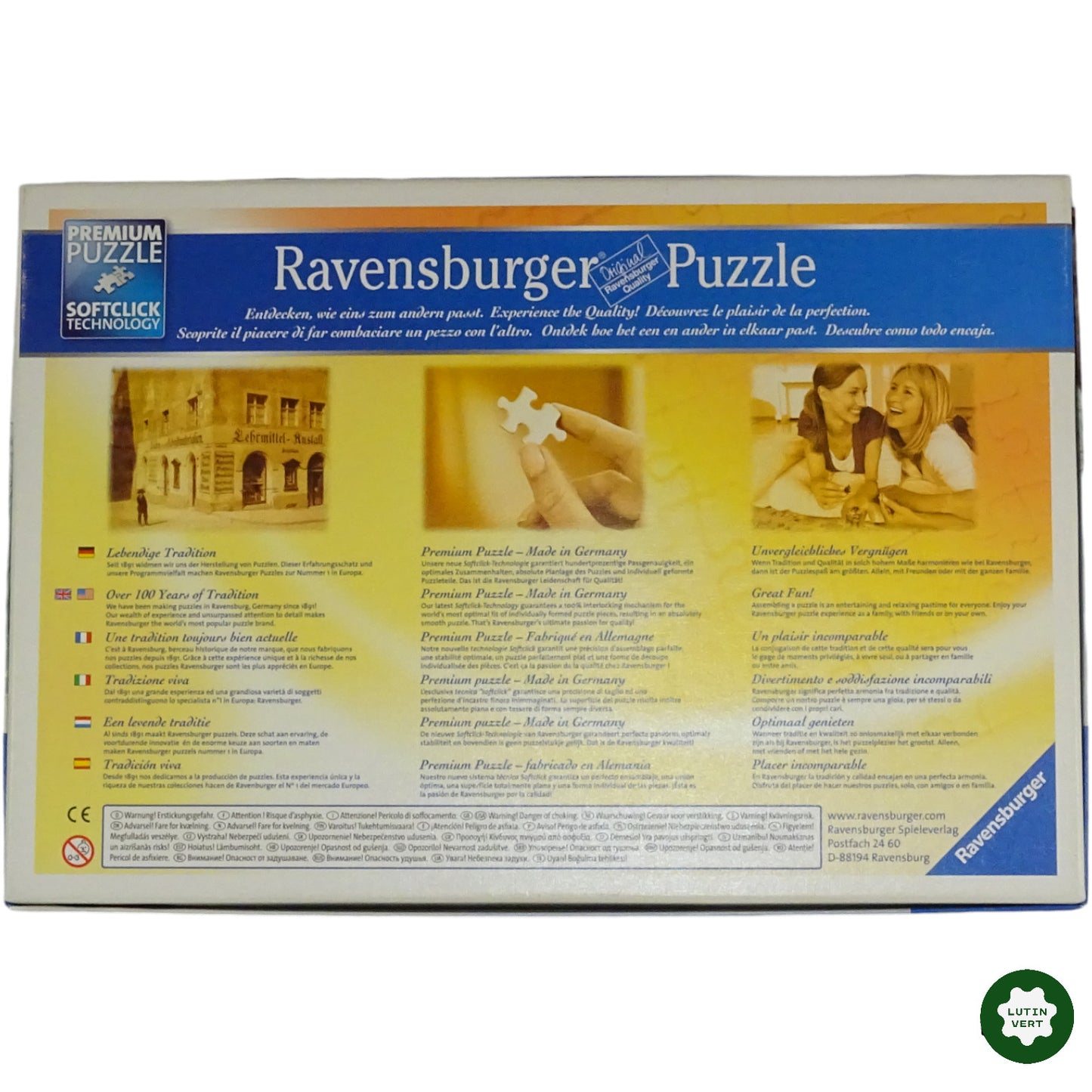 Puzzle 500 pcs Chien d'occasion RAVENSBURGER - Dès 8 ans | Ref 7095