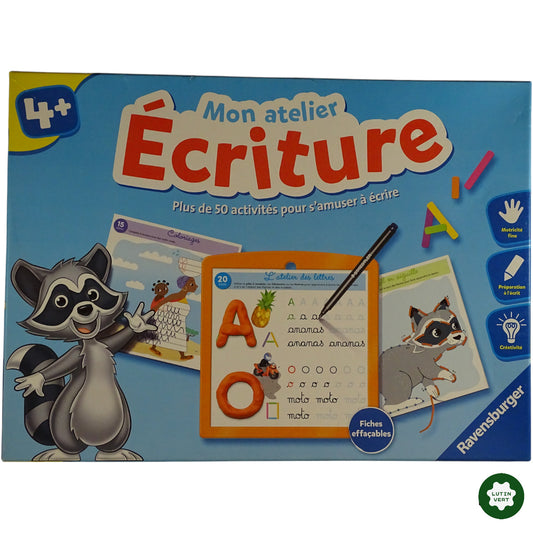 Mon atelier Ecriture d'occasion RAVENSBURGER - Dès 4 ans | Ref 8127