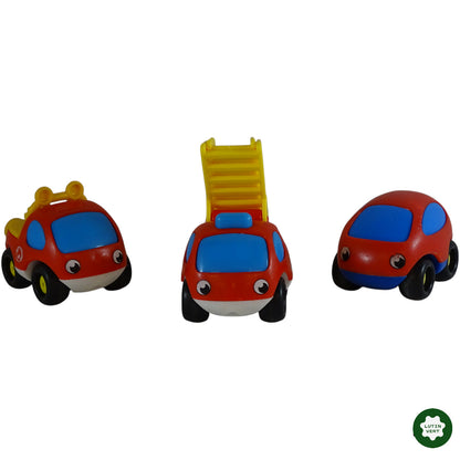 Lot de véhicules Smoby, 1 voiture, 1 dépanneuse, 1 camion de pompier d'occasion SMOBY - Dès 2 ans | Ref 8299