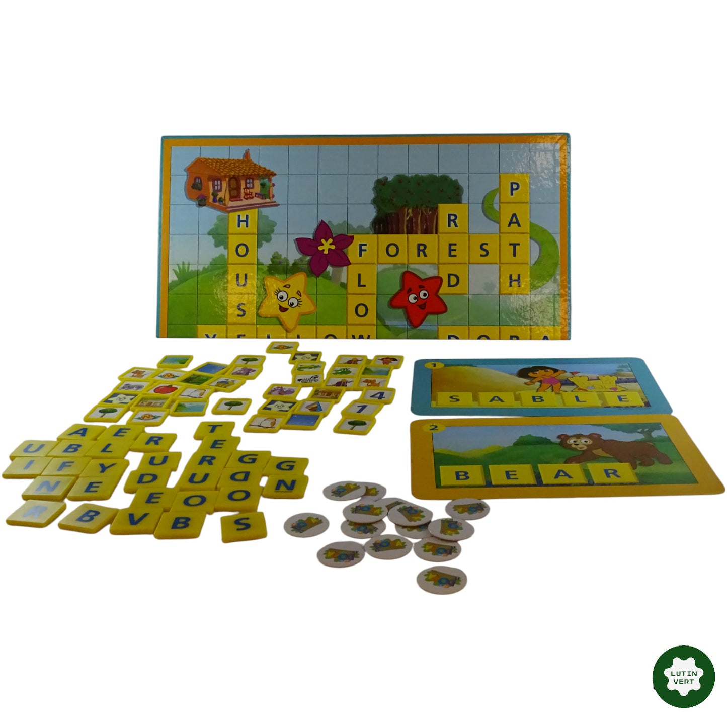 Dora l’Exploratrice Mon Premier Scrabble d'occasion MATTEL - Dès 4 ans | Ref 8445