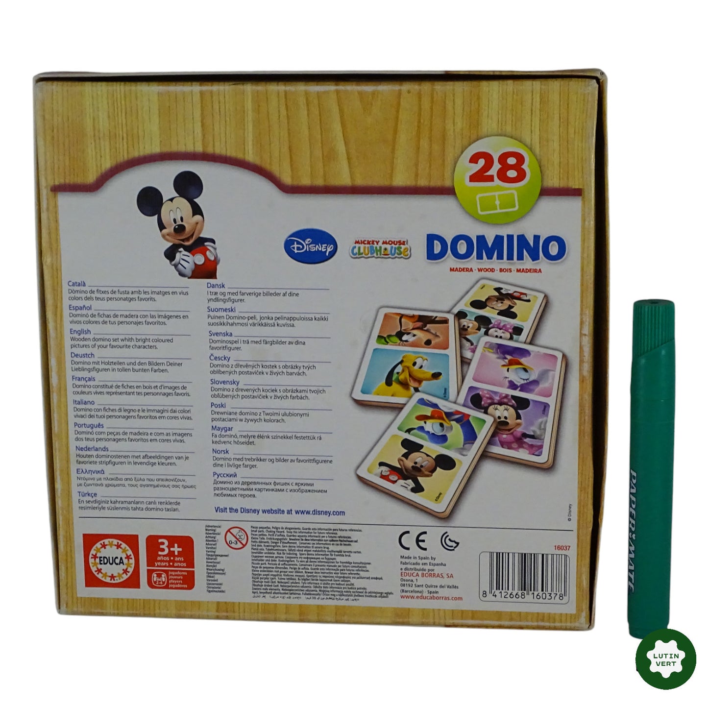 Domino Mickey Mouse d'occasion EDUCA - Dès 3 ans | Ref 8764