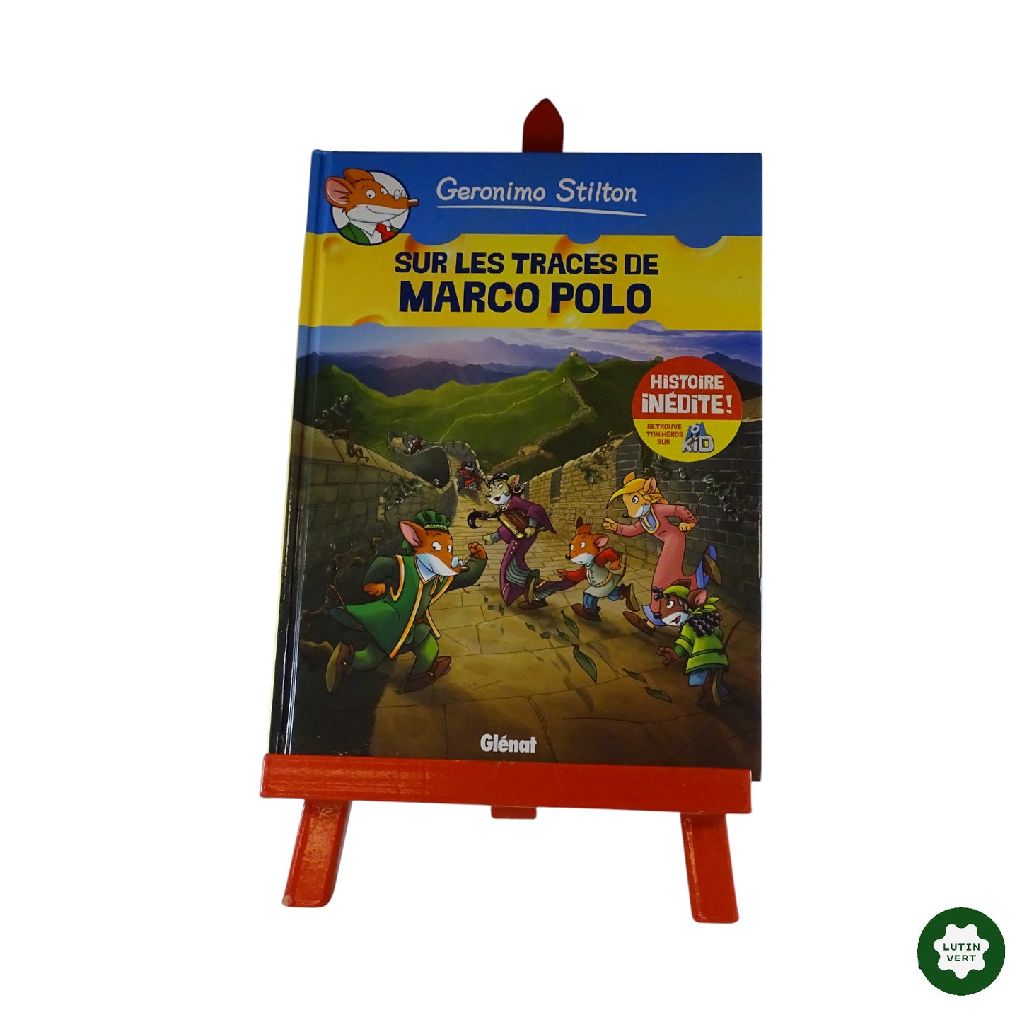 Geronimo Stilton Sur les traces de Marco Polo d'occasion GLÉNAT - Dès 6 ans | Ref 8853