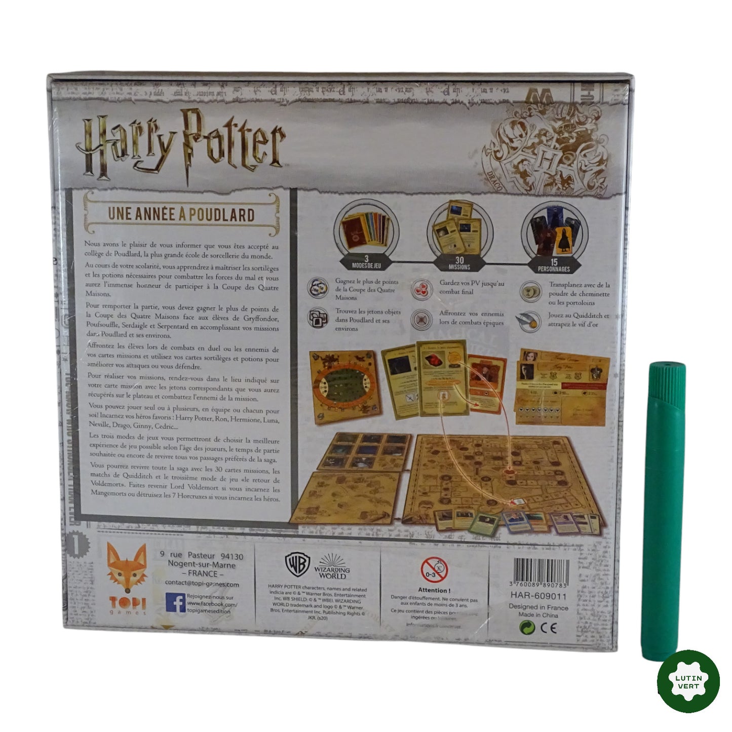 Harry Potter – Une année à Poudlard. d'occasion TOPI GAMES - Dès 7 ans | Ref 8881