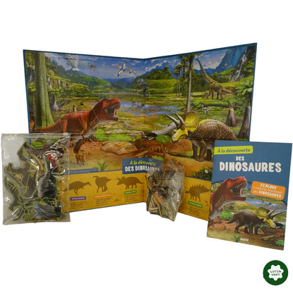 A la découverte des dinosaures d'occasion AUZOU - Dès 7 ans | Ref 8998