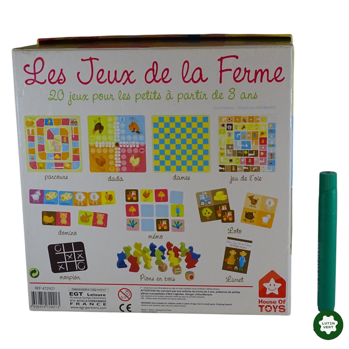 Les jeux de la ferme d'occasion House of the Toys - Dès 3 ans | Ref 8994