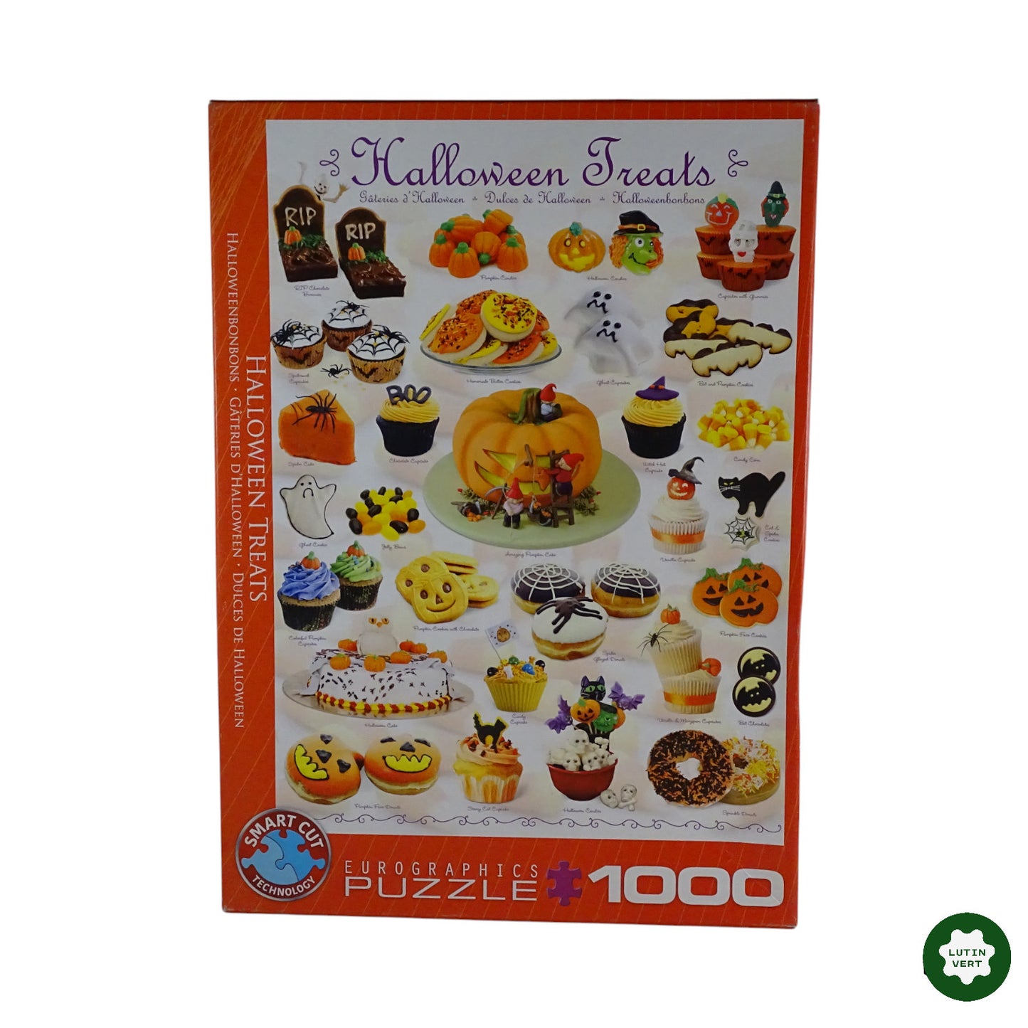 Puzzle Halloween Treats 1000 pcs d'occasion EUROGRAPHICS - Dès 15 ans | Ref 9112