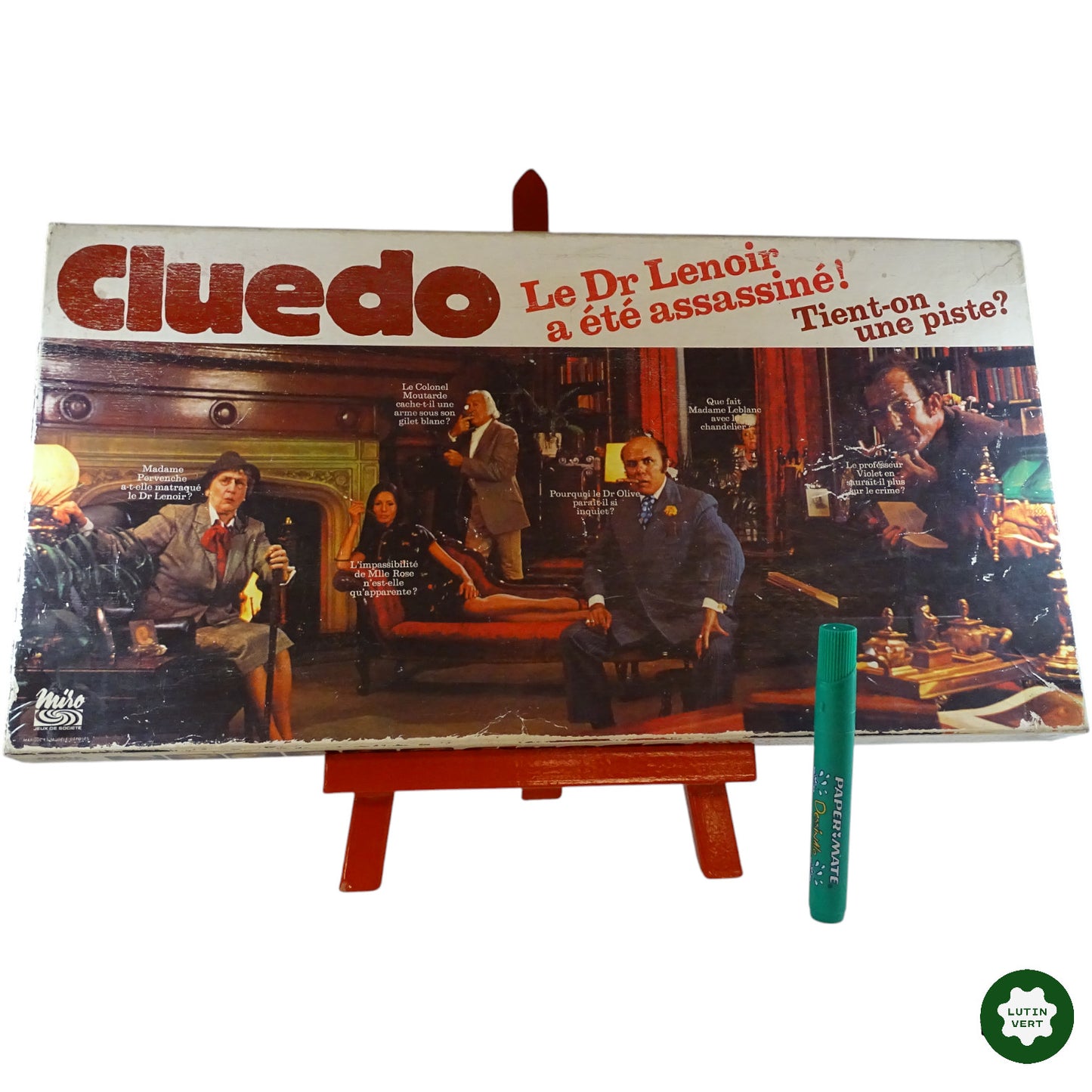 Cluedo Vintage – Qui a tué Le Dr Lenoir ? d'occasion MIRO-MECCANO - Dès 8 ans | Ref 9115