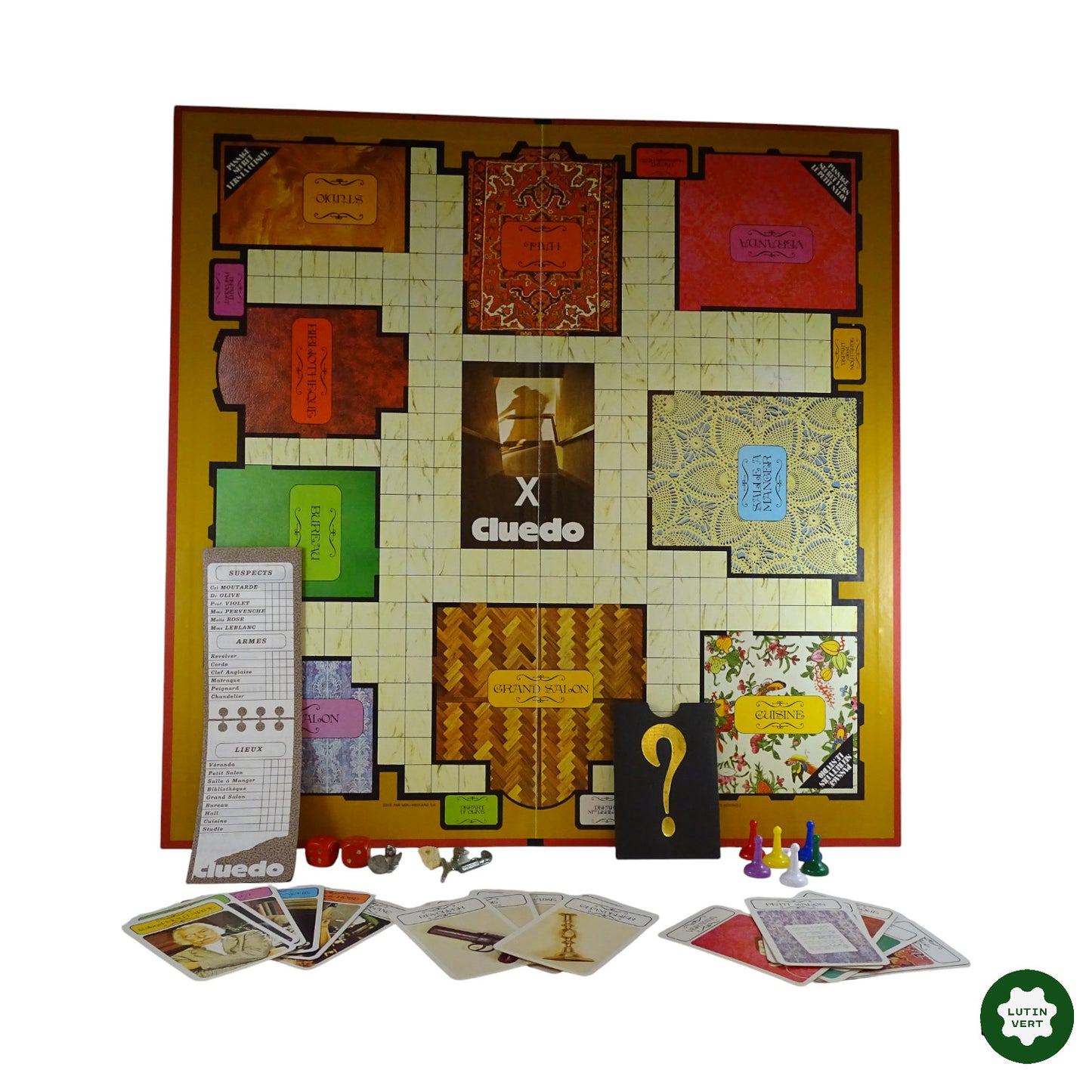 Cluedo Vintage – Qui a tué Le Dr Lenoir ? d'occasion MIRO-MECCANO - Dès 8 ans | Ref 9115