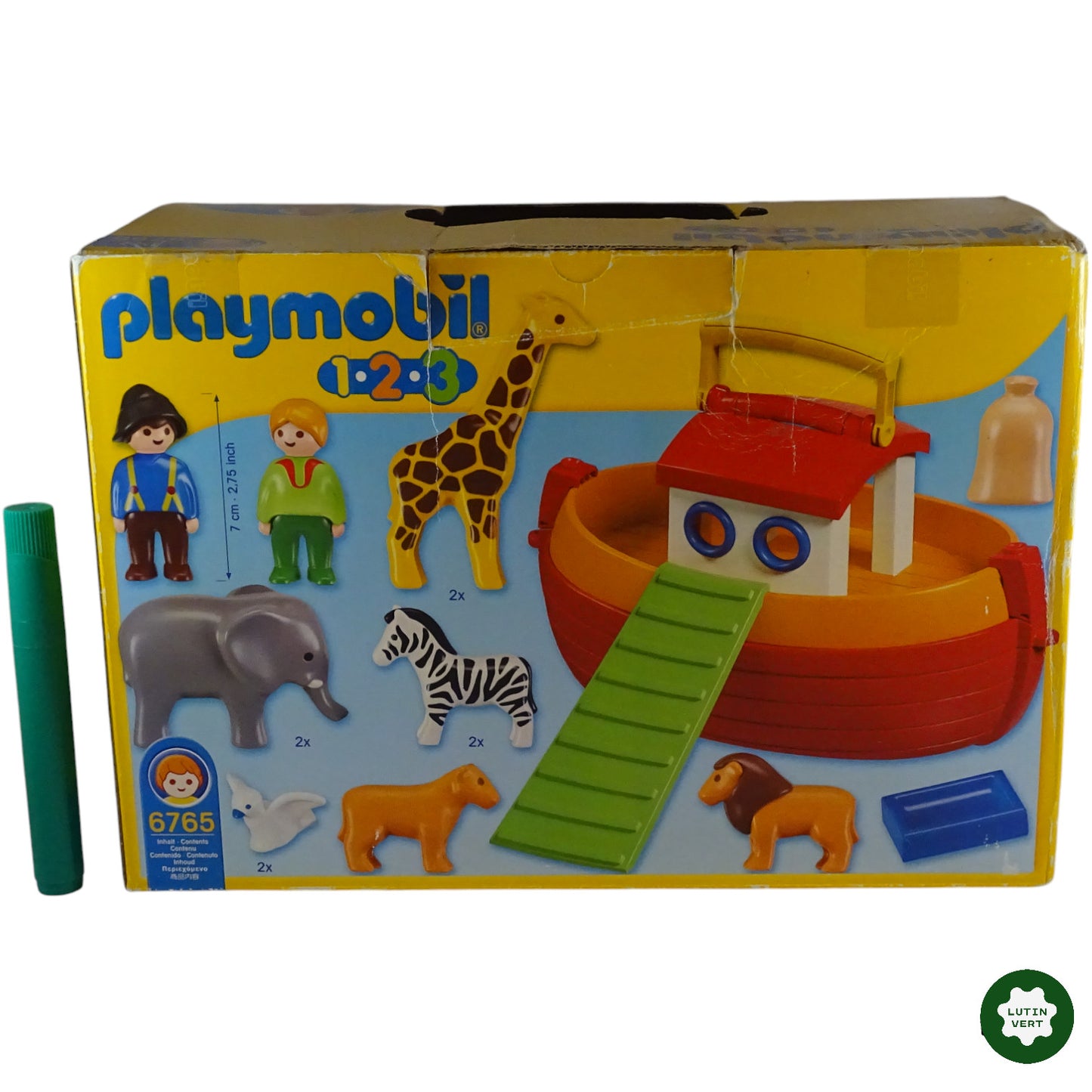 Playmobil 123 Arche de Noé Transportable d'occasion PLAYMOBIL - Dès 2 ans | Ref 9172