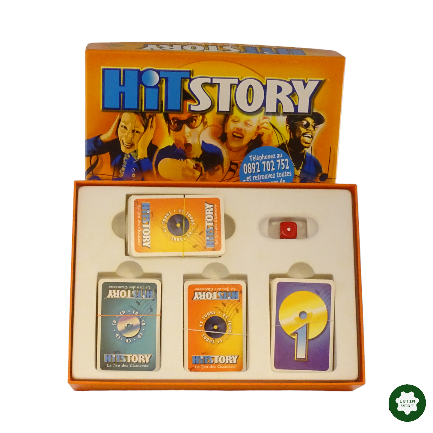 Hit Story Le Jeu des Chansons d'occasion BD2GAMES - Dès 6 ans | Lutin Vert