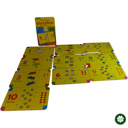 Tout premiers puzzles – Compter de 1 à 10 d'occasion CHANTECLER - Dès 3 ans | Ref 9176