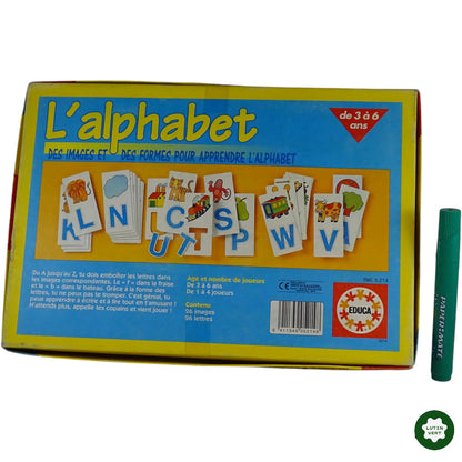 L’alphabet des images et des formes d'occasion EDUCA - Dès 3 ans | Ref 9203