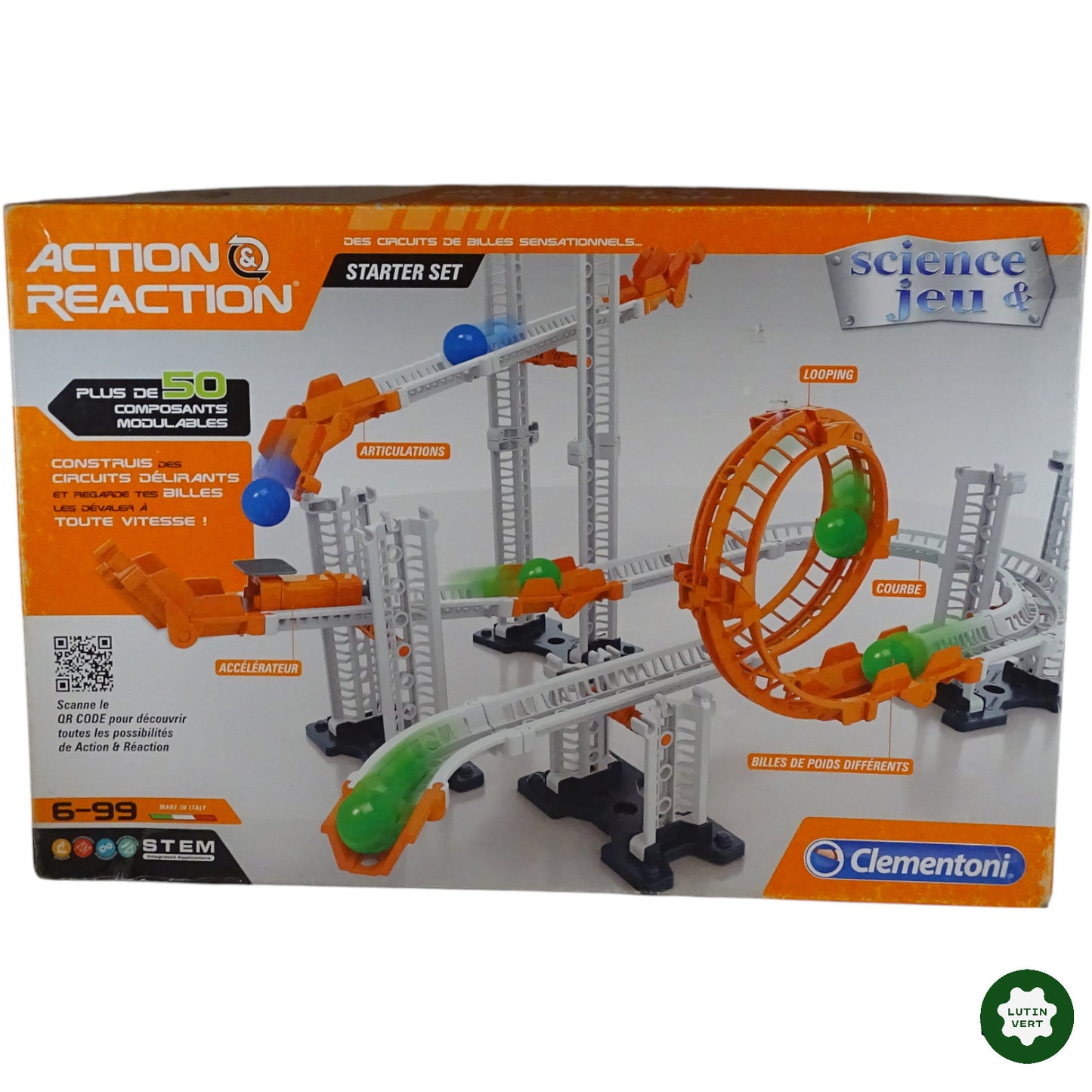 Action Reaction Started Set d'occasion CLEMENTONI - Dès 6 ans | Ref 9228