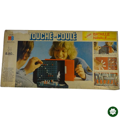 Touché-Coulé Vintage d'occasion MB JEUX - Dès 8 ans | Ref 9227