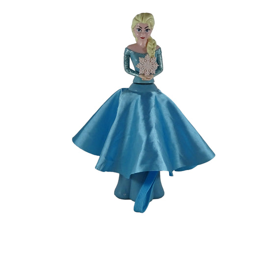 Elsa dans sa robe bleu d'occasion DISNEY  - Dès 3 ans | Lutin Vert