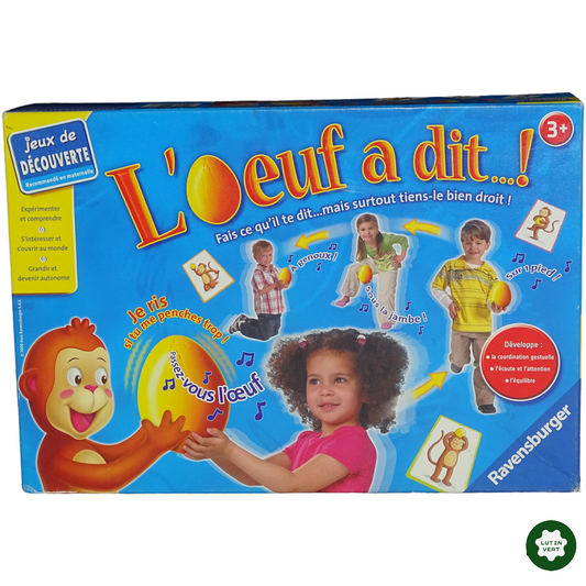 L’oeuf a dit occasion RAVENSBURGER - Dès 3 ans | Lutin Vert