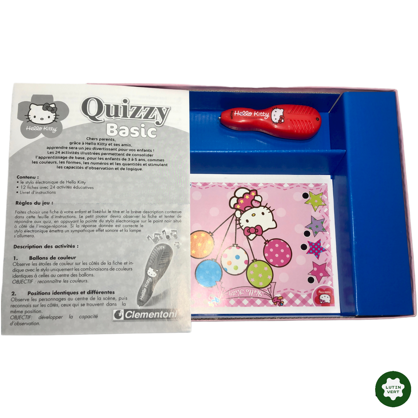 Quizzy Basic Hello Kitty occasion - Jeu éducatif interactif Clementoni